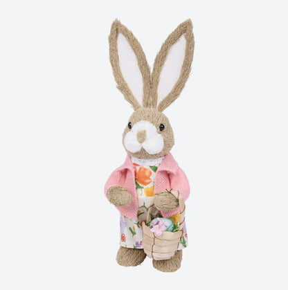 Figurka wielkanocna zając 35 cm dekoracyjny królik zajączek