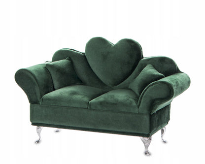 Szkatułka na biżuterię Venus Sofa zielona