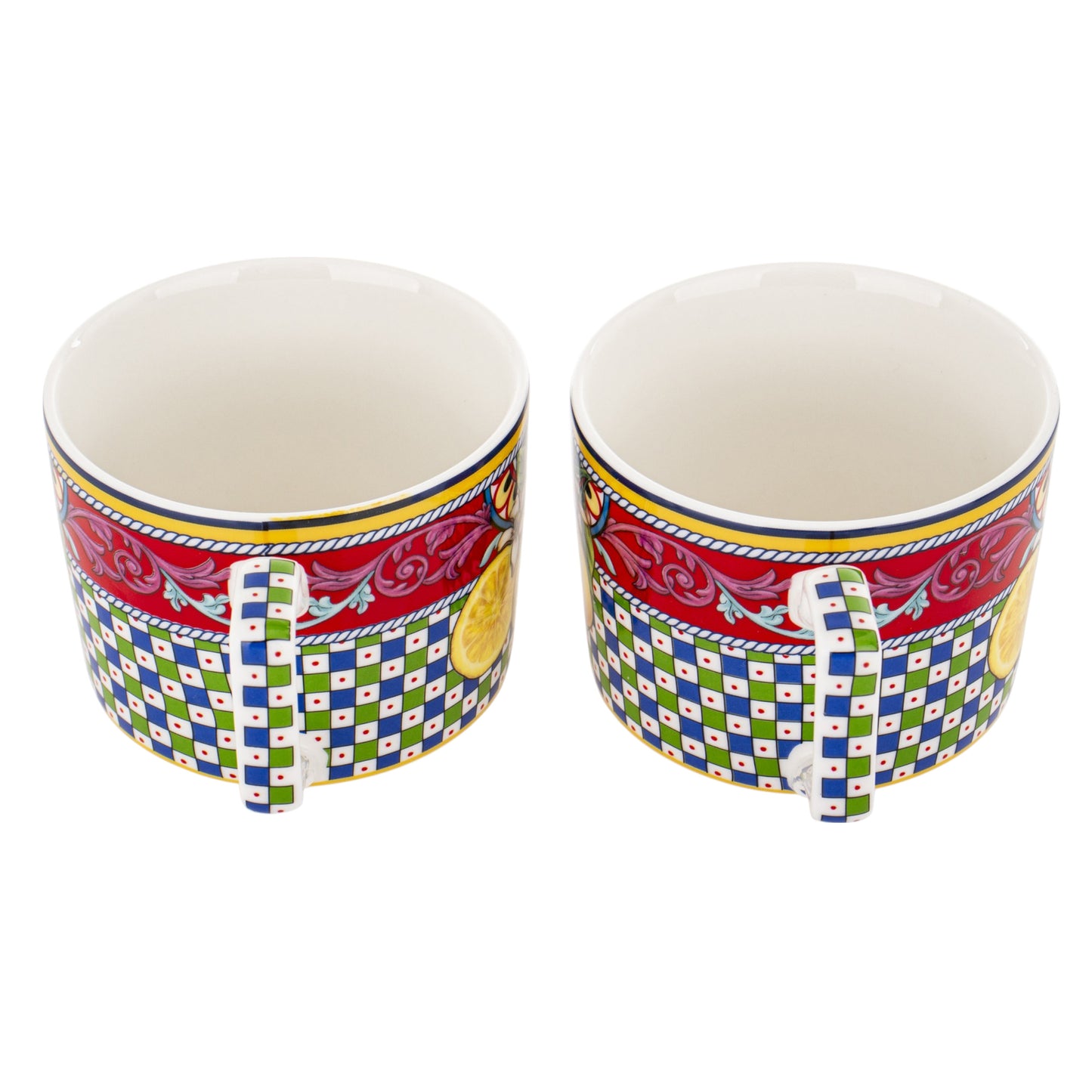 2 szt Filiżanka porcelanowa zestaw filiżanek w pudełku prezentowym 220 ml