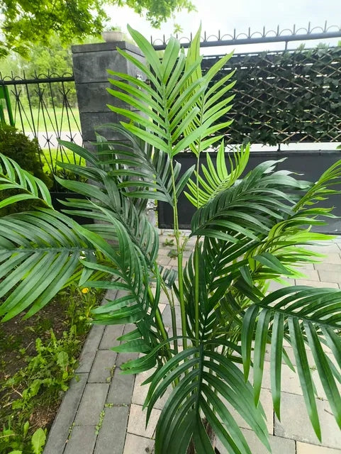 Palma sztuczna w doniczce Roślina Dekoracyjna Krzew Drzewko 129cm