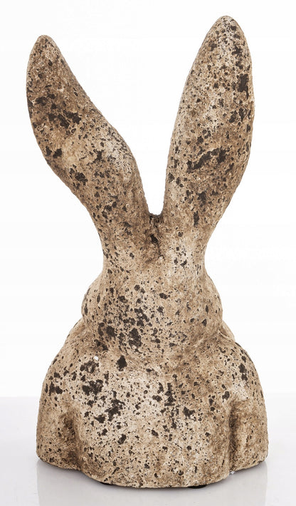 Zając Królik figurka zamyślony szaro-brązowy Piękny 29cm wielkanocna