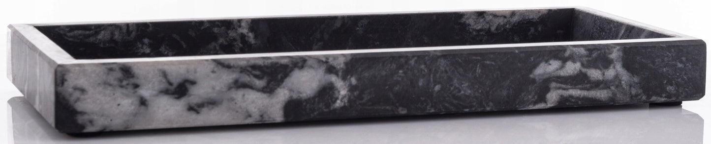 Taca Dekoracyjna Patera ozdobna marmurowa 30x13 cm podstawka