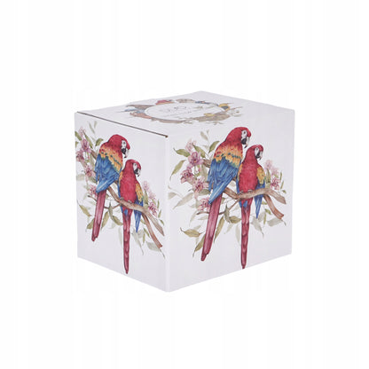 Kubek porcelanowy w pudełku papugi Duo Ptasi Świat porcelana 650 ml XXL