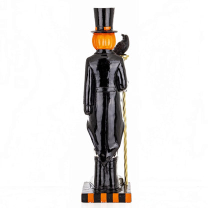 Figurka dynia Halloween dekoracyjna wielokolorowy 84x20x21