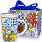 Kubek z zaparzaczem w pudełku prezentowym porcelanowy 400 ml