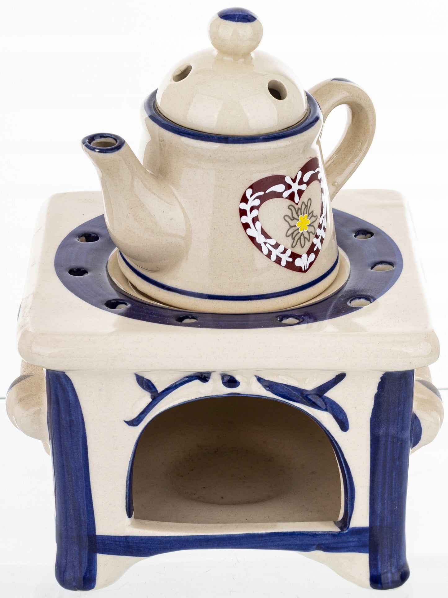kominek zapachowy czajnik ceramiczny dekoracja