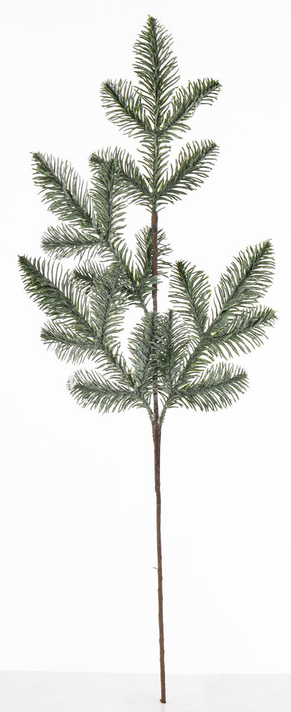 Gałązka zielono-biała 64x25x5 cm