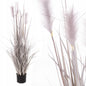 Trawa sztuczna ozdobna pampas donica beżowa 121cm