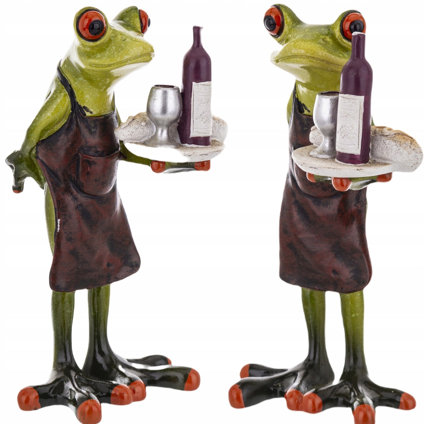 figurka żaba kelner żabka śmieszny prezent drink