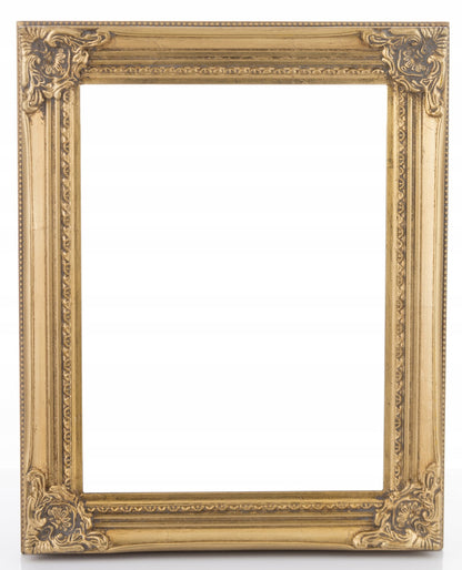 rama do obrazu złota 50x40 na płótno malarskie 40x30cm ramka drewniana
