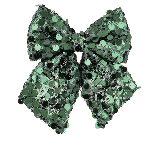 Kokarda tekstylna zielona 24x24x3,5 cm