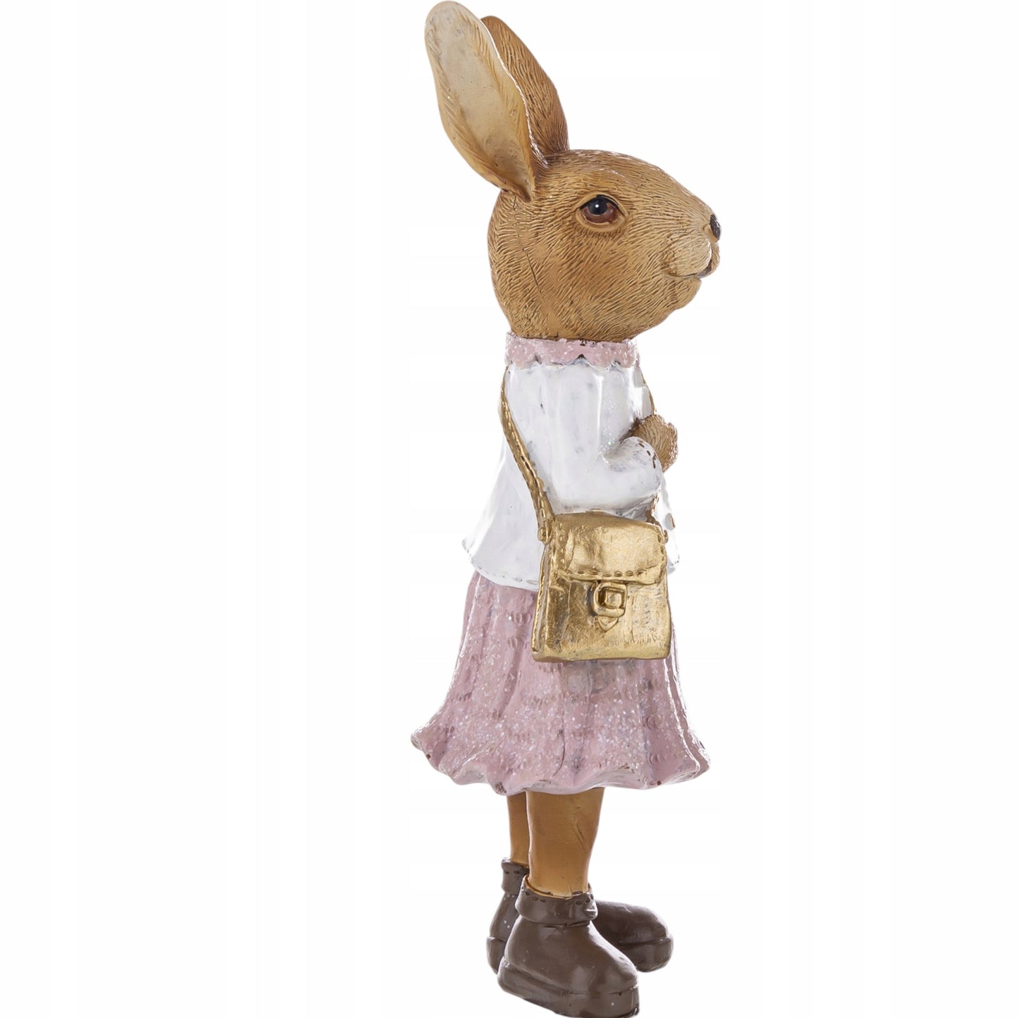 Figurka wielkanocna tworzywo sztuczne zając 15,5 cm