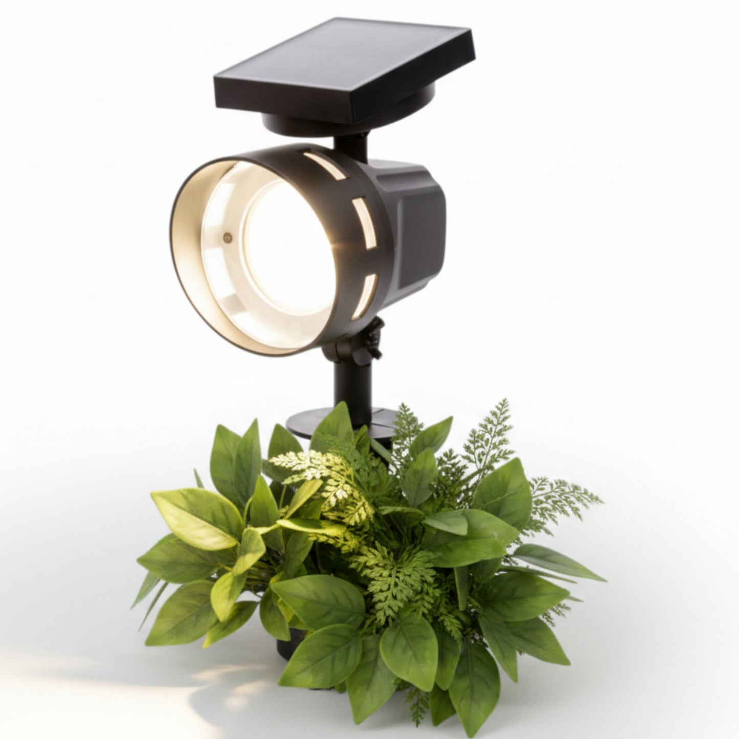Lampa solarna wbijana spot czarna podświetlajaca 32,5 cm 1 szt.
