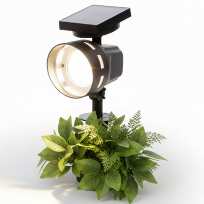 Lampa solarna wbijana spot czarna podświetlajaca 32,5 cm 1 szt.