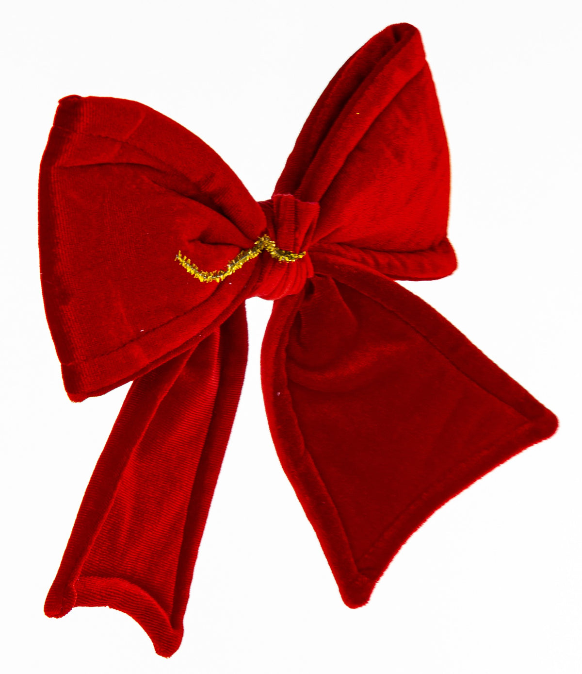 Kokarda tekstylna czerwona 20x22x3 cm