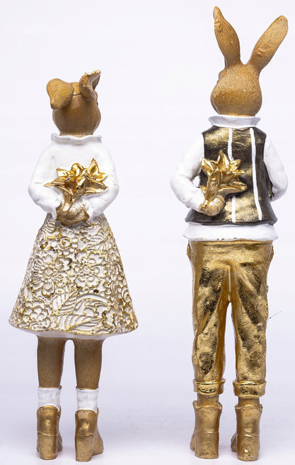 Figurka wielkanocna zając 28 cm