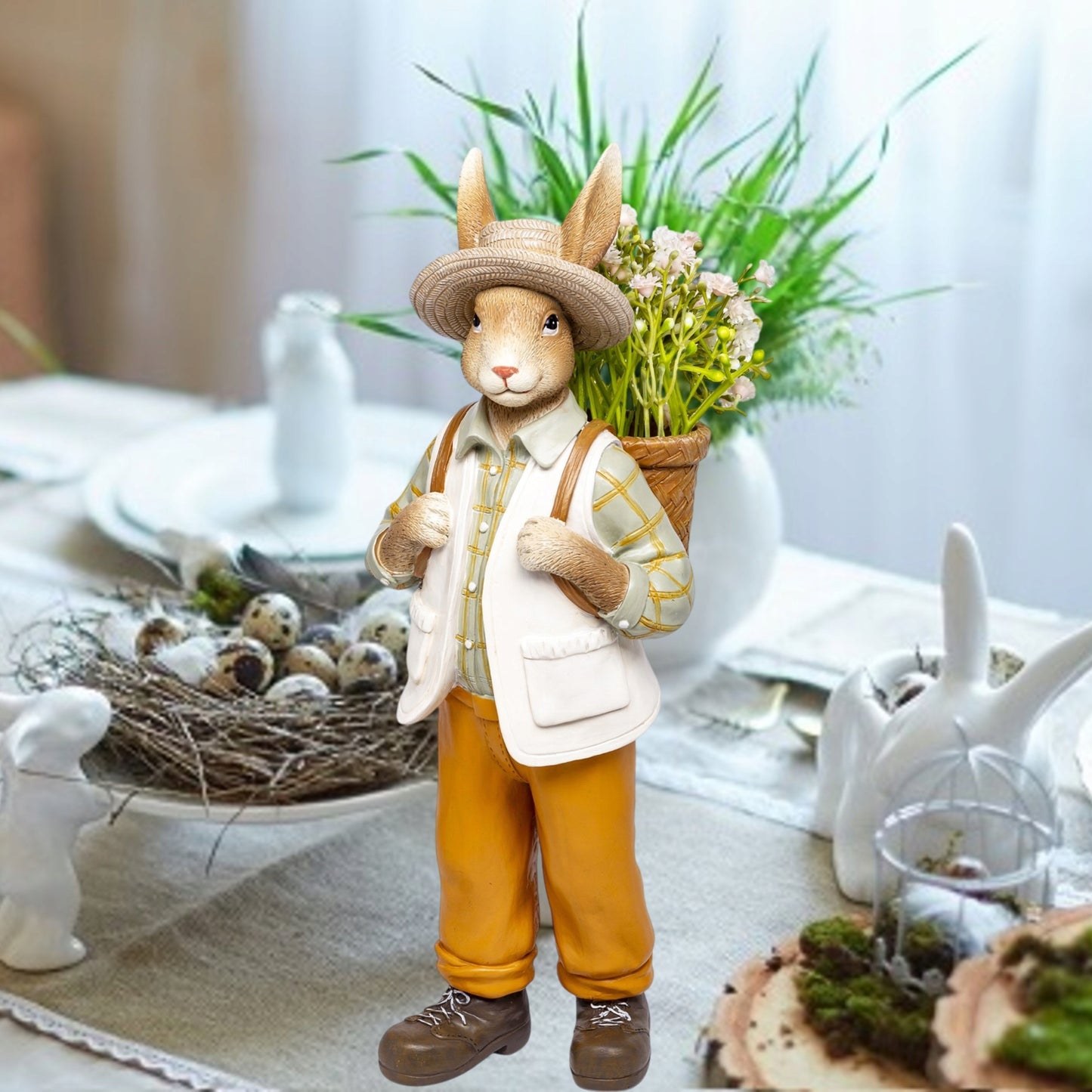 Figurka króliki zajączek wielkanocna 30cm