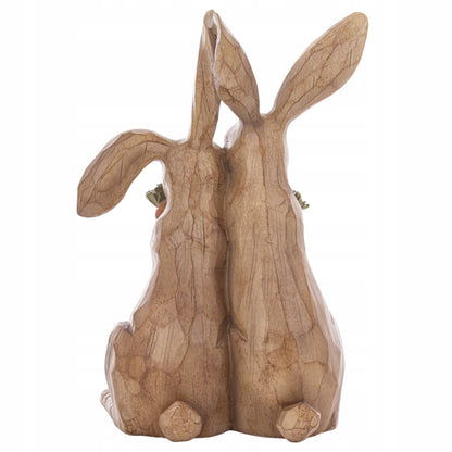 Figurka Królik Króliczek Figurka Dekoracja Wielkanocna Boho Skandynawska