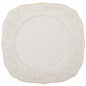 Talerz deserowy porcelanowy Sarmatia 19,5cm śniadaniowy talerzyk kwadratowy