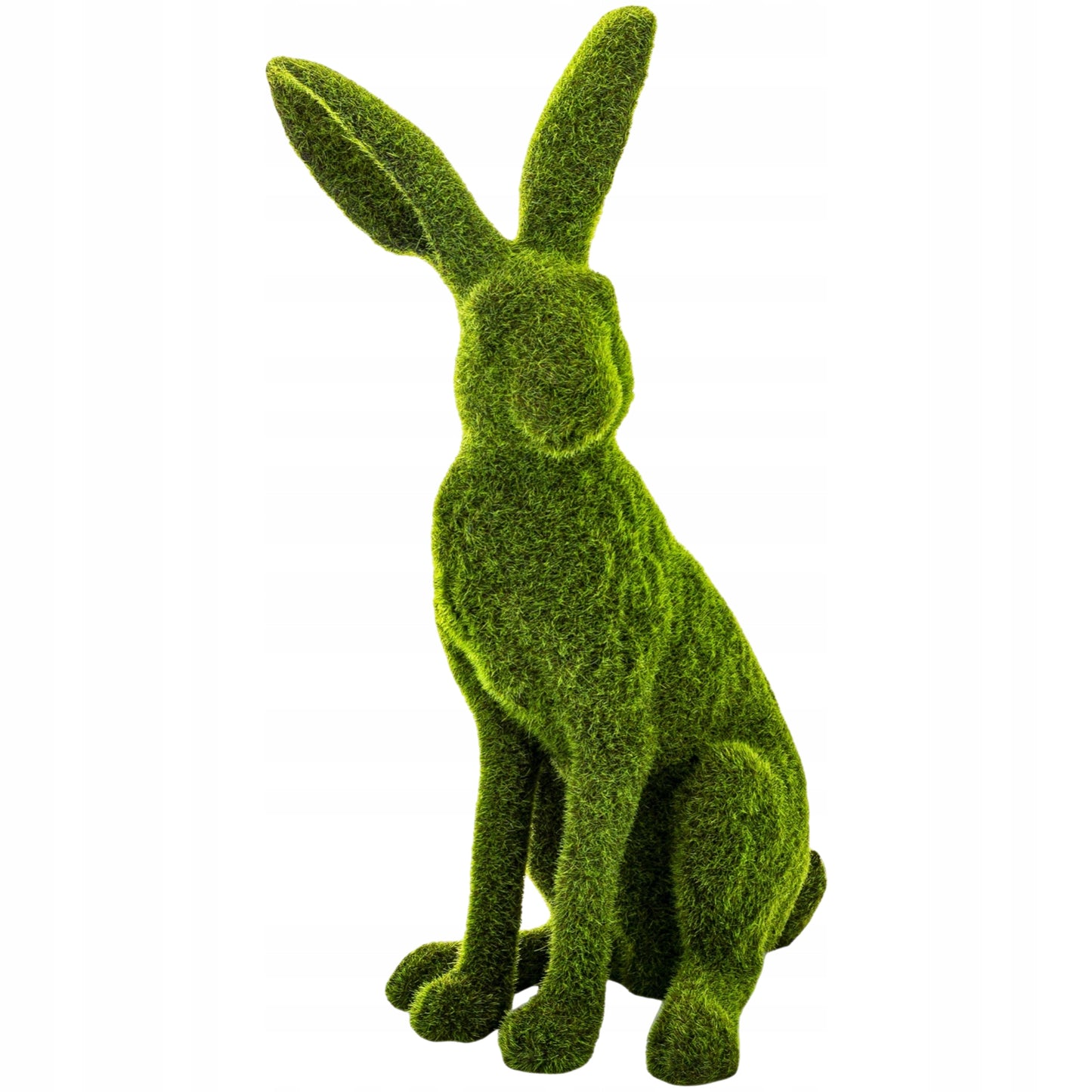 Królik Wielkanocny Figurka Dekoracja Wielkanocna Zielony 41 cm