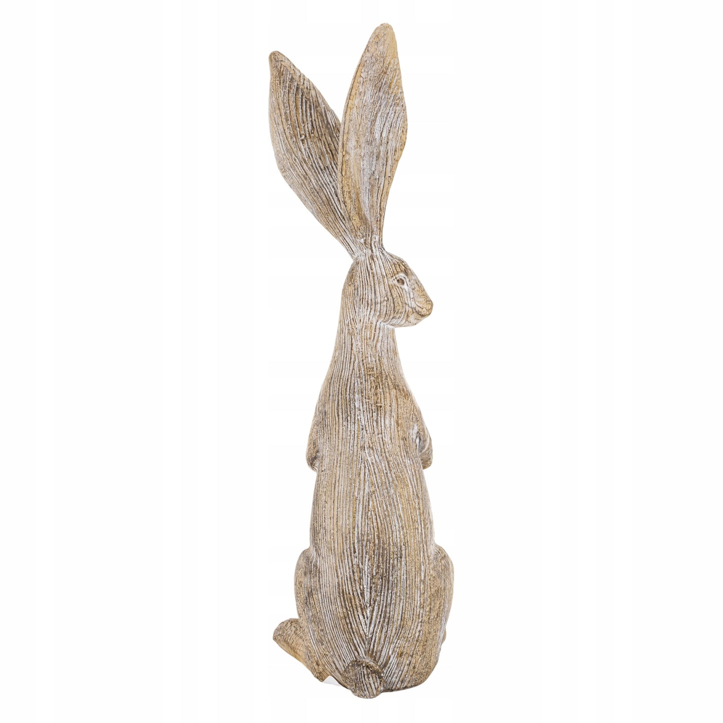 Królik Zając Zajączek boho figurka wielkanocna naturalna dekoracja domu