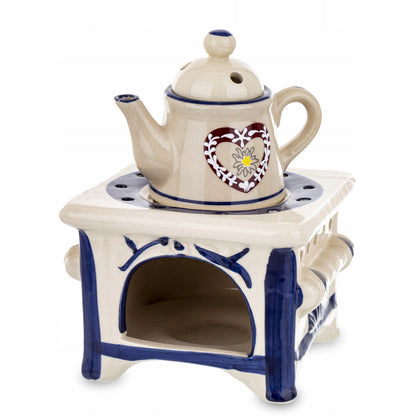 kominek zapachowy czajnik ceramiczny dekoracja