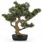 Drzewko Bonsai w czarnej doniczce sztuczne drzewko realistyczny wygląd 47cm