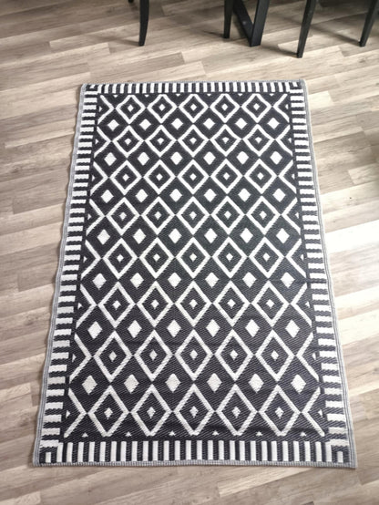 Dywan mata na balkon do ogrodu 120 x 180 zewnętrzny tarasowy wodoodporny