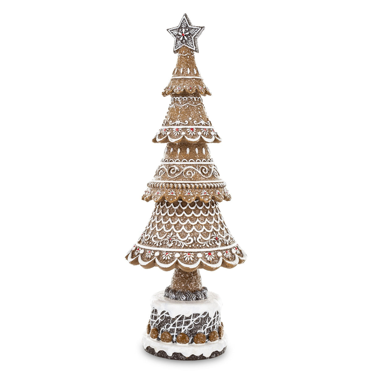 Figurka świąteczna choinka tworzywo sztuczne 42x16x16 cm Sweet Christmas