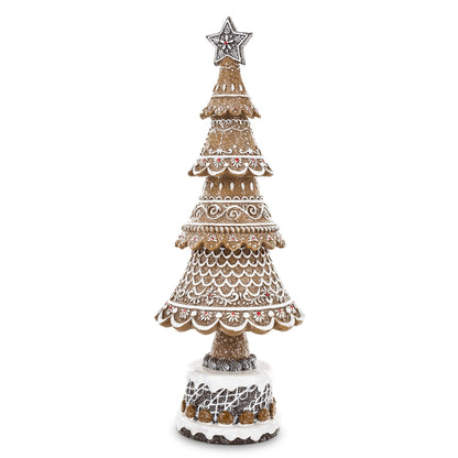 Figurka świąteczna choinka tworzywo sztuczne 42x16x16 cm Sweet Christmas