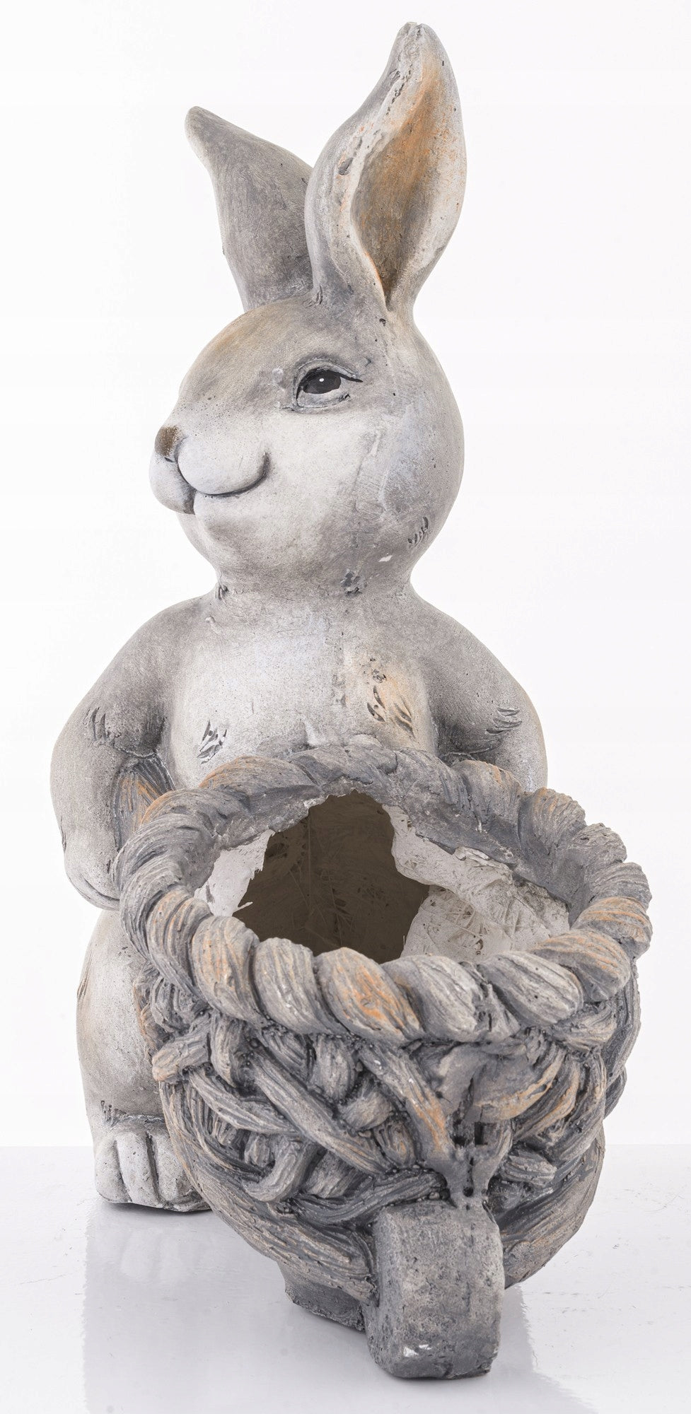 osłonka figurka zając 43 cm Królik wielkanocny doniczka