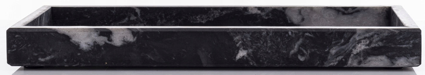 Taca Dekoracyjna Patera ozdobna marmurowa 30x13 cm podstawka