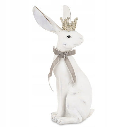XXL Figurka Królik wielkanocna tworzywo sztuczne zając 37 cm duża