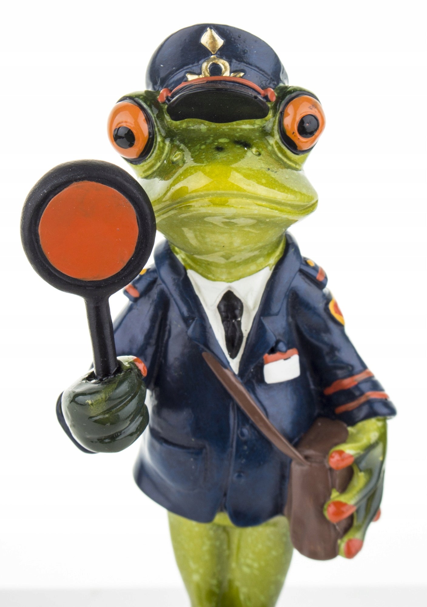 Figurka żaba listonosz listy żaby