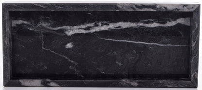 Taca Dekoracyjna Patera ozdobna marmurowa 30x13 cm podstawka