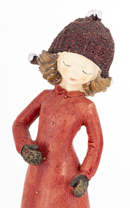 Figurka świąteczna tworzywo sztuczne 26x7x7 cm Kelly