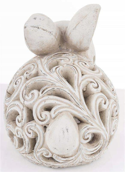 Figurka wielkanocna Królik zając 21 cm lampion