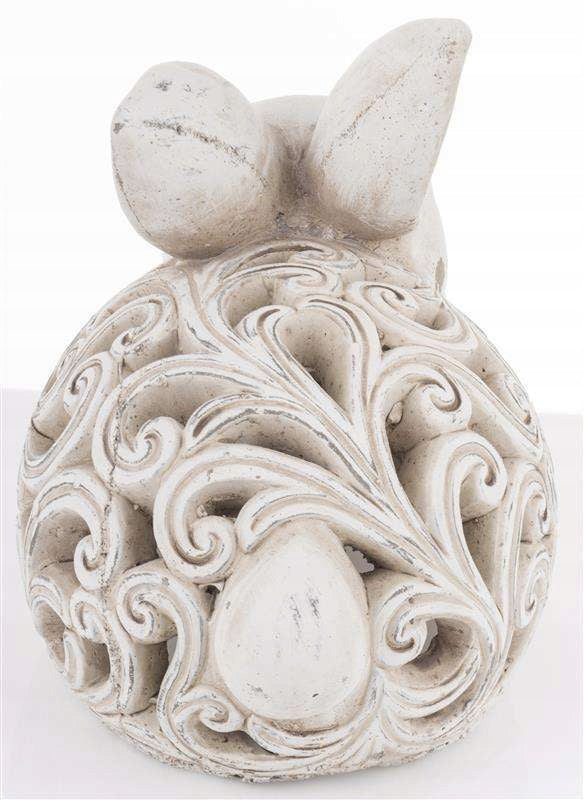 Figurka wielkanocna Królik zając 21 cm lampion