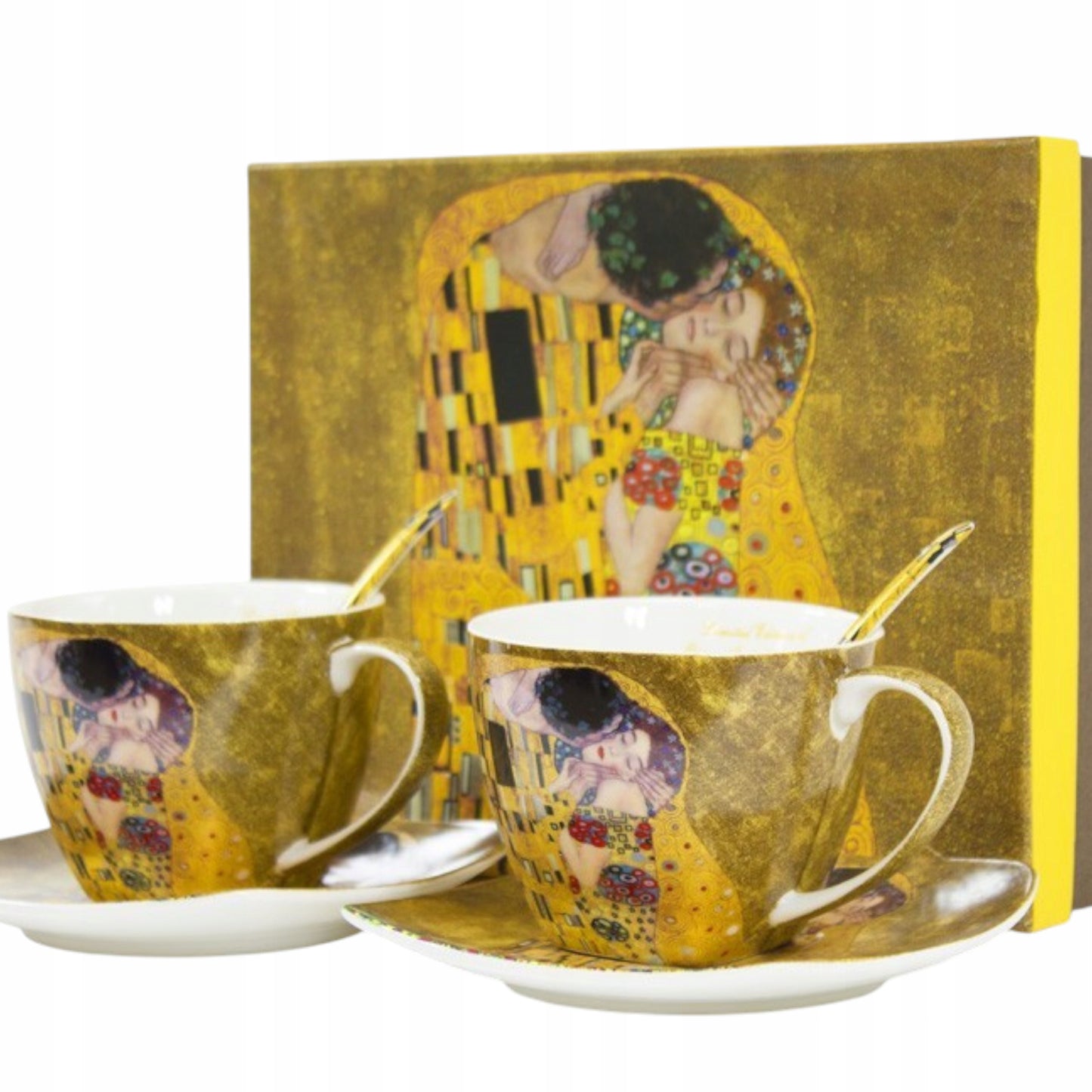 Filiżanka Gustav Klimt porcelana 250 ml 2 szt. serwis kawowy