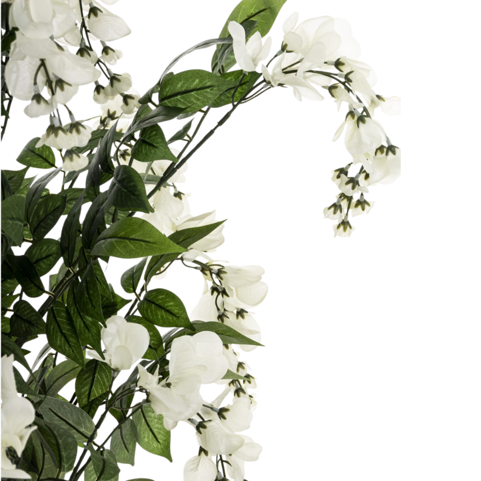 Drzewko Dekoracyjne Wisteria 96 cm sztuczny krzew ozdobny w doniczce