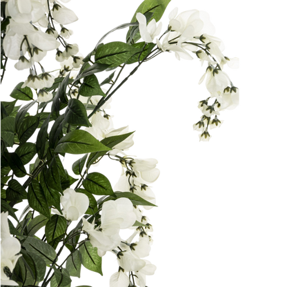 Drzewko Dekoracyjne Wisteria 96 cm sztuczny krzew ozdobny w doniczce