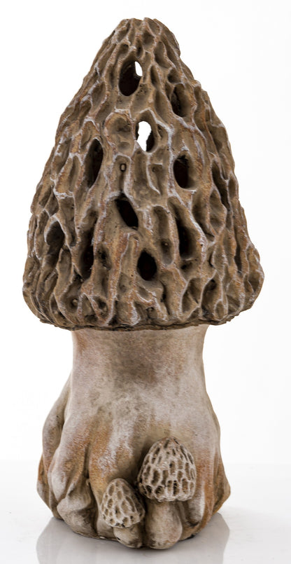Dekoracja ceramiczna Art.dekoracyjny Grzyb szary,brązowy 34x15,5x15,5