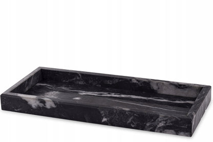 Taca Dekoracyjna Patera ozdobna marmurowa 30x13 cm podstawka