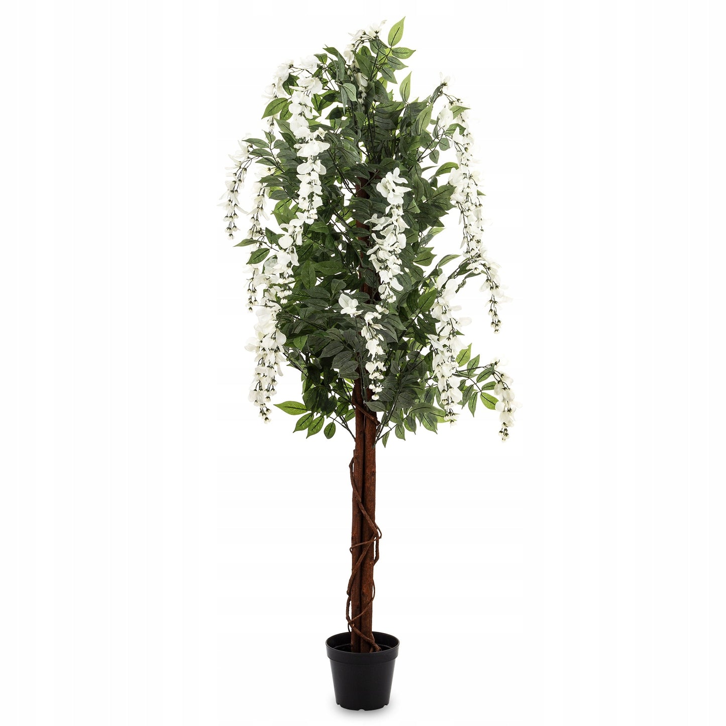 Drzewko Dekoracyjne Wisteria 157 cm sztuczny krzew w doniczce palma
