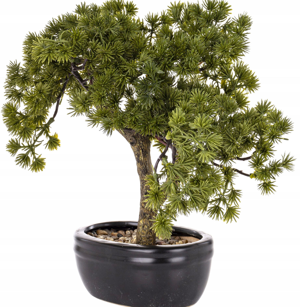 Sztuczne drzewko Bonsai w doniczce 31x30x24 naturalne wysoka jakość