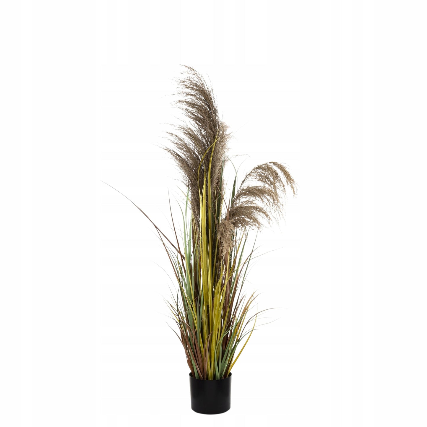 Elegancka wysoka Trawa Pampasowa Sztuczna 120 cm Roślina Ozdobna Doniczka