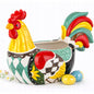 Osłonka Kura 26 cm Kolorowa Doniczka Ceramiczna Wielkanocna ozdoba kogut