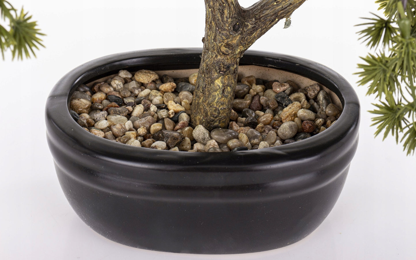 Sztuczne drzewko Bonsai w doniczce 31x30x24 naturalne wysoka jakość
