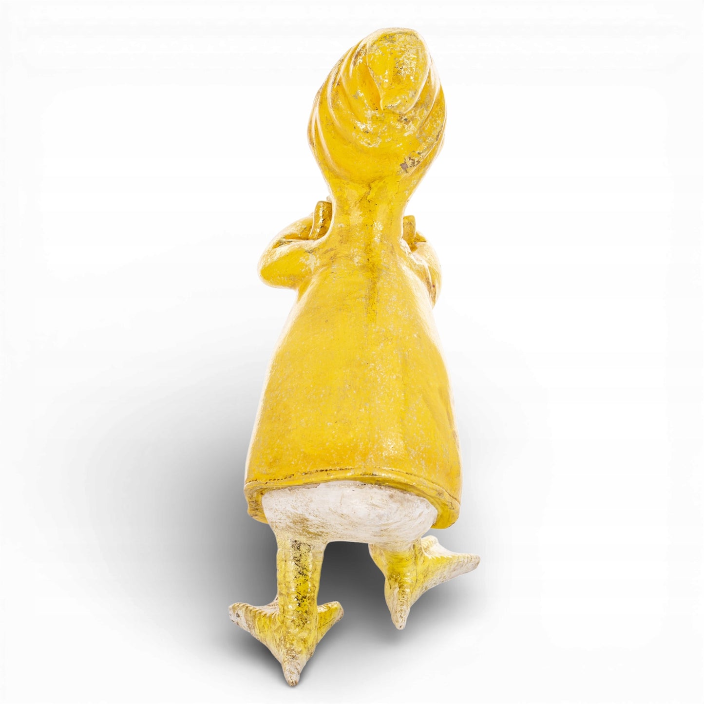 Dekoracyjna figurka kaczka z parasolką ozdoba ogrodowa, taras, dom, balkon