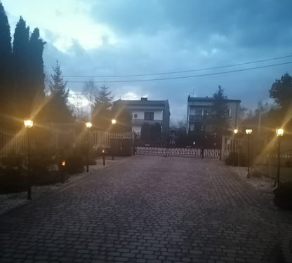 Lampa Solarna wysoka latarnia uliczna 1,76 wysoka